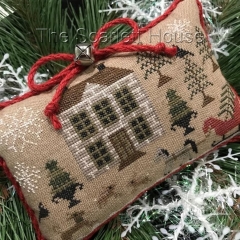 BRINGING HOME THE TREE CROSS STITCH